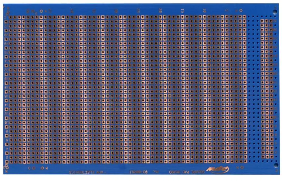 VERO Square Pad Board 100mm x 160mm, Prototyping