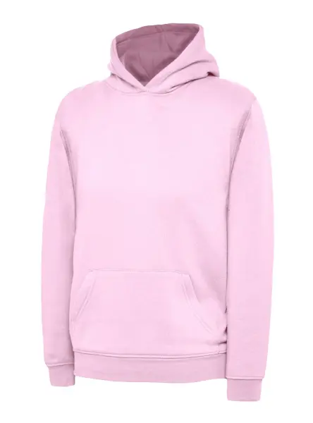 Sweat à capuche Uneek pour enfants - Rose, Taille 5/6 ans