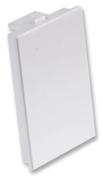 HiLo 6C Πλάκα Κάλυψης, Λευκή, 25 x 38.5mm