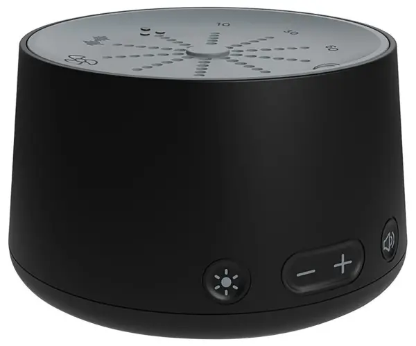 LIFEMAX Dreanlight USB Sound Machine & Sleep Therapy Light, Black