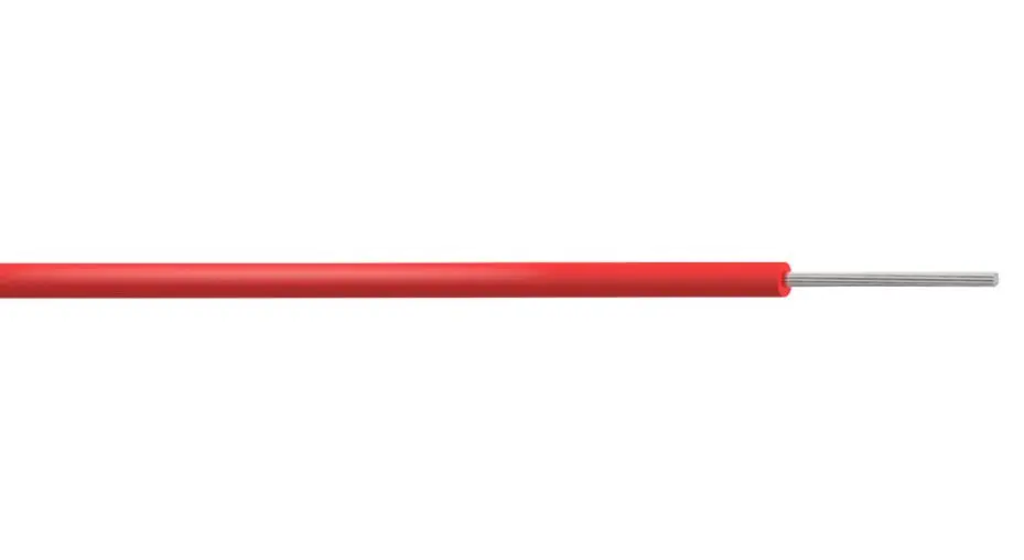 PRO POWER - Câble silicone SIAF, rouge, 0.5mm², 100m