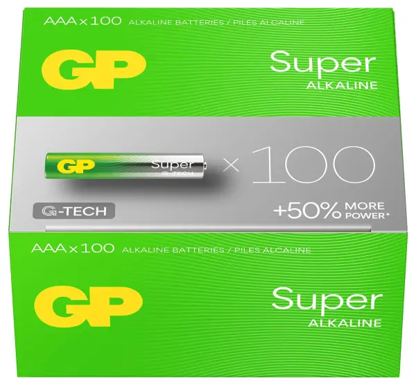 GP Batteries Super Alkaline AAA Batteries