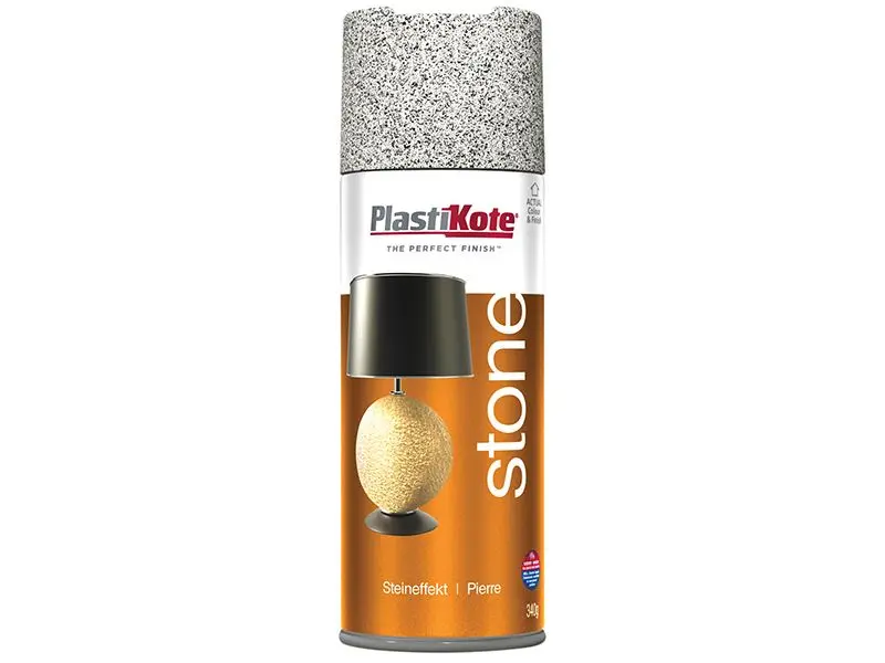 PlastiKote Spray Βαφή Stone Touch - Gotham Grey, 400ml