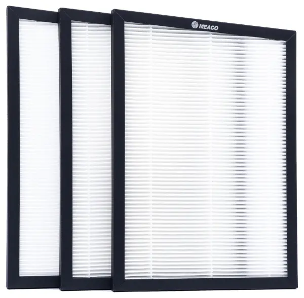 MEACO 12L Low Energy Dehumidifier HEPA Filters - Pack of 3