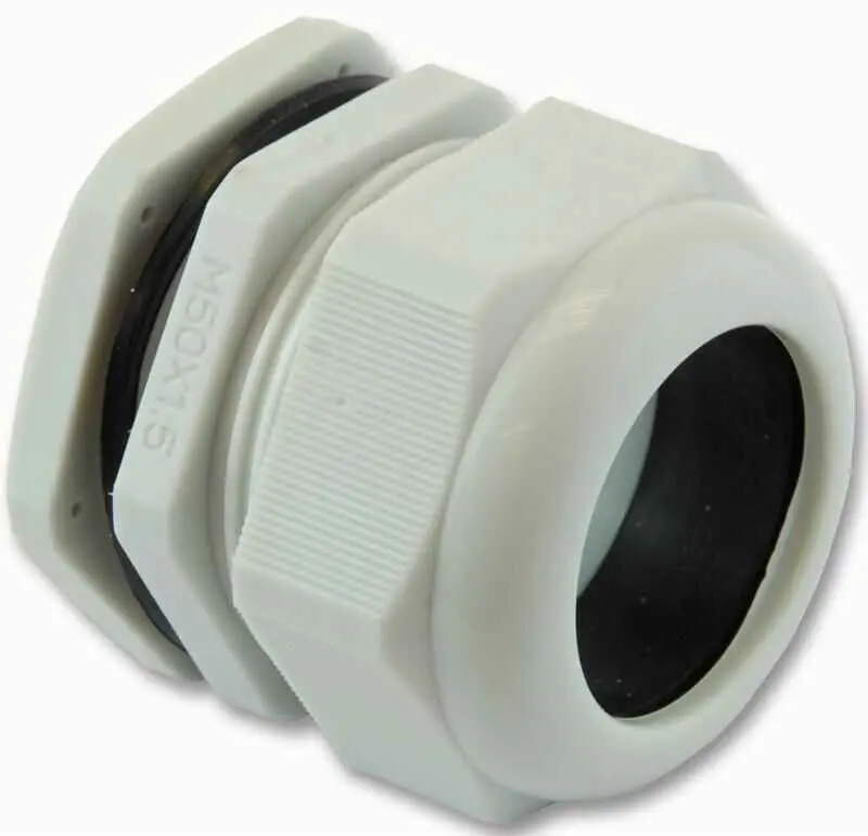PRO POWER Nylon Cable Gland M50 38mm, Grey