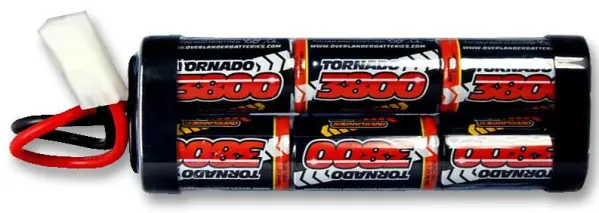 OVERLANDER Premium Sport 7.2V 3800mAh Sub C NiMH RC Accu