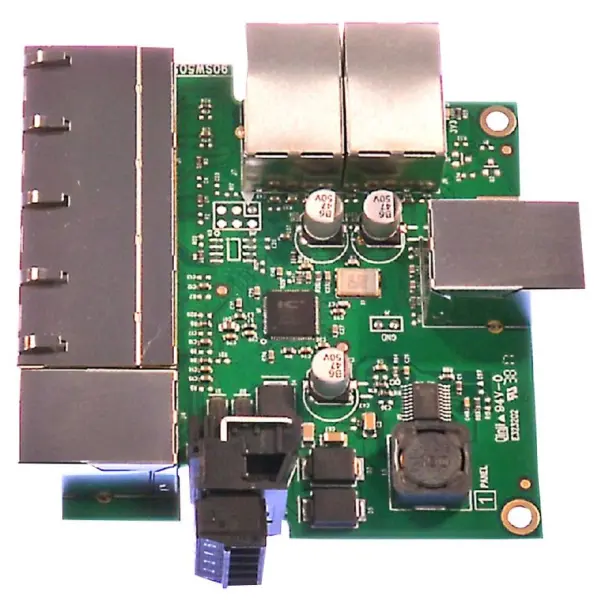 BRAINBOXES 8ポート産業用イーサネットスイッチ（アンマネージド）