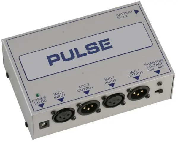 Pulse PH-PSU DUAL ファントム電源供給装置 12V/48V バッテリー/DC対応