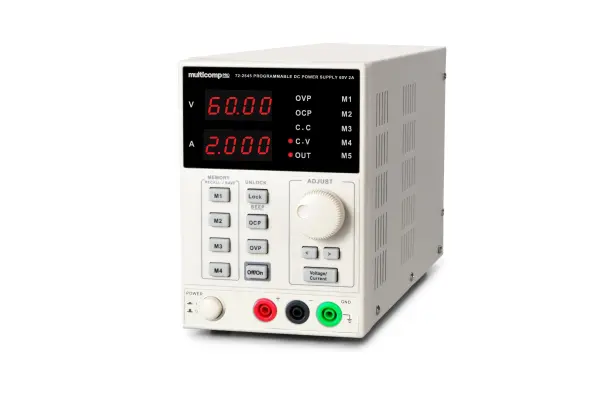 Multicomp Pro Single Output DC Bench Power Supply with RS232 & USB - 60V 2A