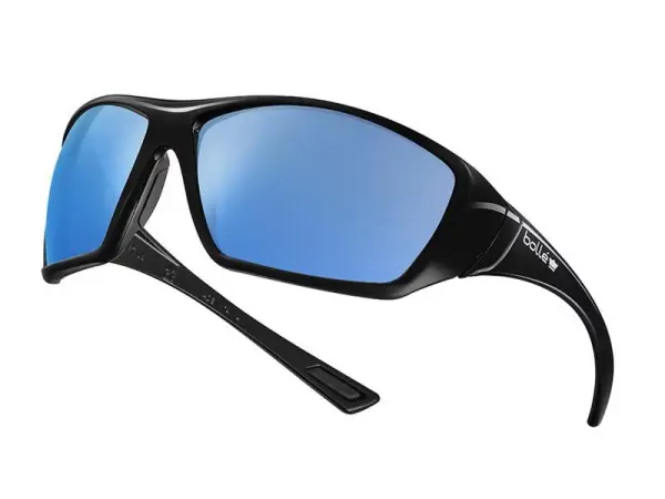 Bolle Safety Hustler Polarised Safety Glasses, Cobalt Flash