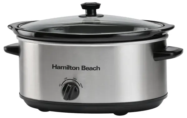 Hamilton Beach Family Cook Slow Cooker - Silver