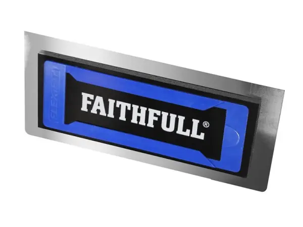 Faithfull מרית פלדת אל-חלד Flexifit עם תמיכת קצף, 12 אינץ'