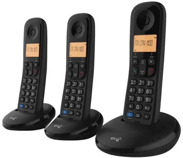 BT Everyday DECT Phone with Call Blocking - Trio Handset Set