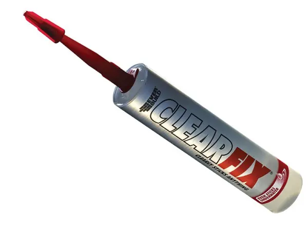 Everbuild Sika Clear Fix Hybrid Polymer Adhesive, 290ml