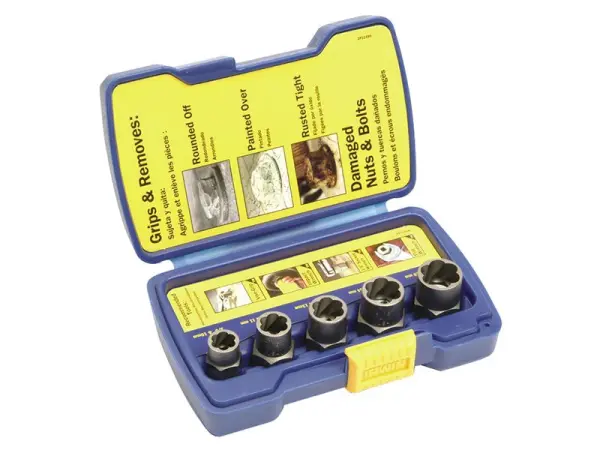 IRWIN Bolt Grip Boutenklemverwijderaar Set, 5 Delig