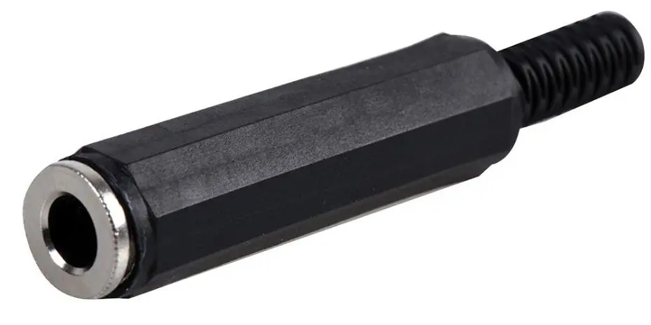 PRO SIGNAL Inline 6.35mm Stereo Jack Socket, Cable Mount