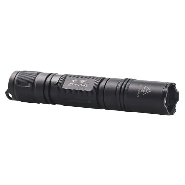 ADVENTURE LIGHTS AL10 Rechargeable LED Torch 700 Lumens, Black