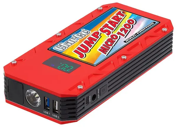 Clarke International Multi-Purpose Lithium Polymer Jumpstarter 12V 1.2kA 12Ah