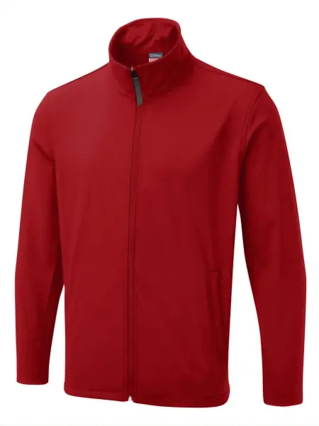 Uneek UX Unisex Soft Shell Jacket, Red, Size XL