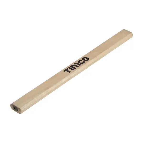 Timco Carpenter Pencils, 180mm, 12-Pack