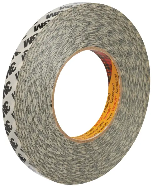 3M Double Sided Paper Tape White 15mm x 50m