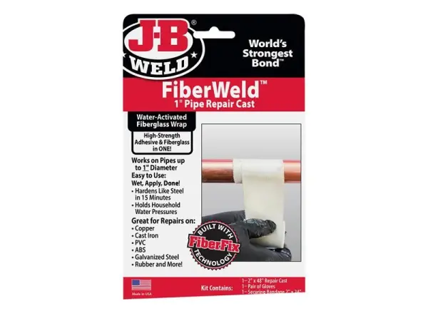 J-B Weld FiberWeld Pipe Repair Cast, 2.5 x 121cm