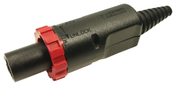 CLIFFCON 4 Pole Locking Plug, 20A 240V AC, Screw Termination
