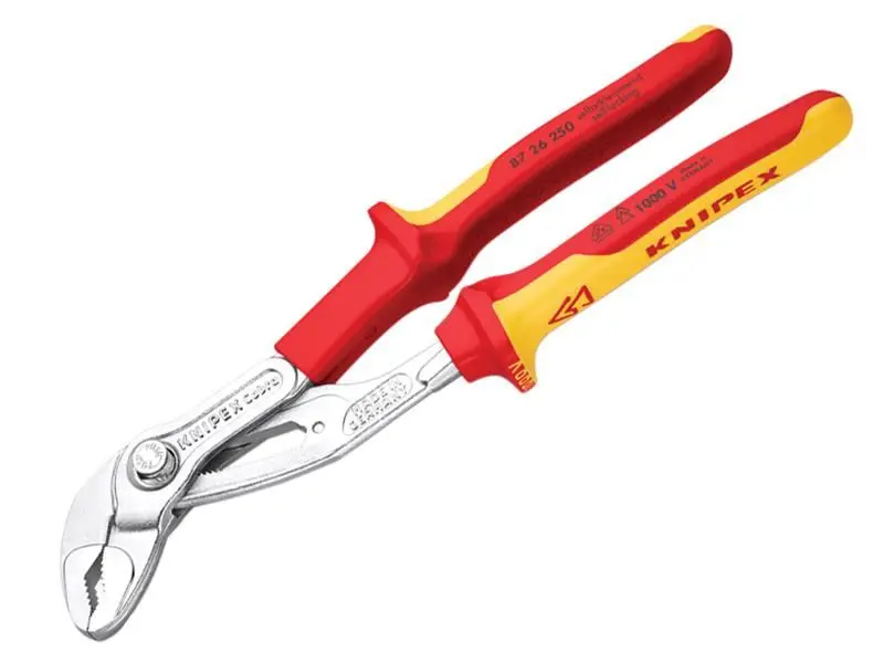 Knipex Pinze Cobra VDE 250mm per Idraulica e Elettricisti