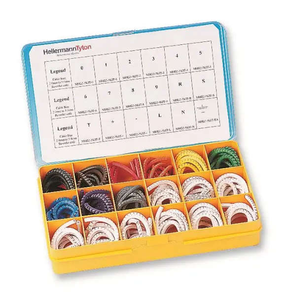 Hellermanntyton Helagrip Mk.2 Cable Marker Kit, 4500 Markers