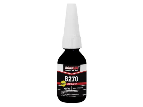 Bondloc B270 Studlock Adesivo per Filettature, Permanente, 10ml