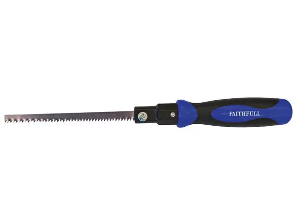 Faithfull Soft Grip Padsaw Handle with 2 Blades, 250mm
