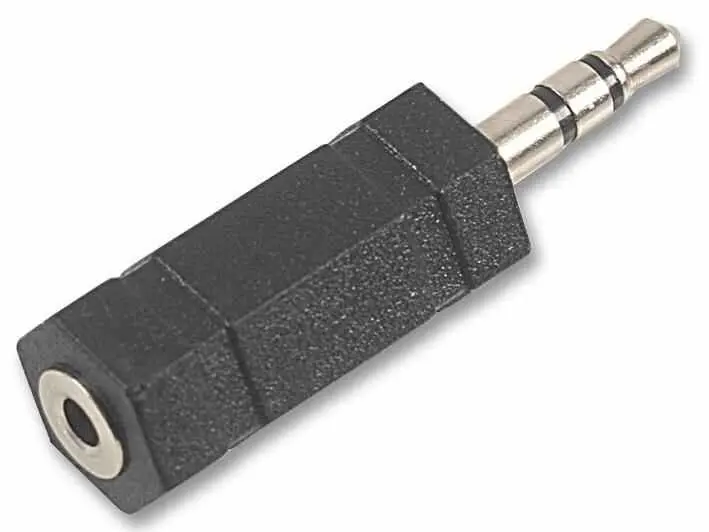 PRO SIGNAL 2.5mm to 3.5mm Stereo Jack Adapter
