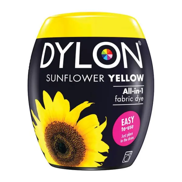 Dylon Machine Dye Pod 05 Sunflower Yellow 350g