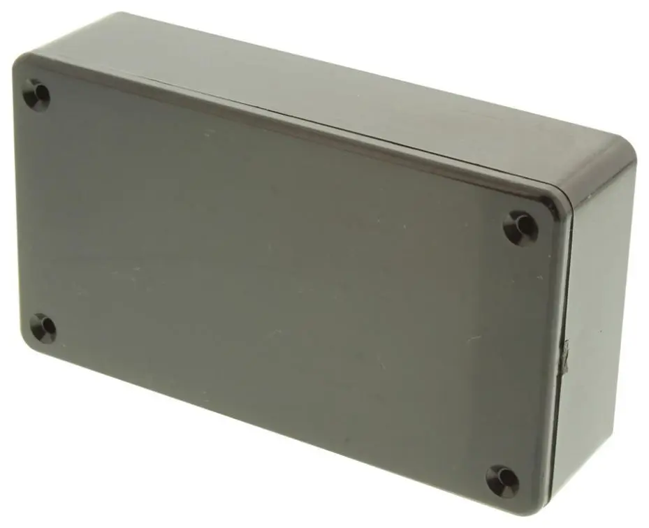 Hammond IP54 Black ABS Enclosure, 112x62x31mm