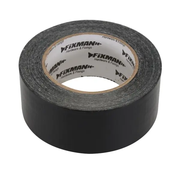 Fixman Super Heavy Duty Duct Tape, 50mm x 50m, Black