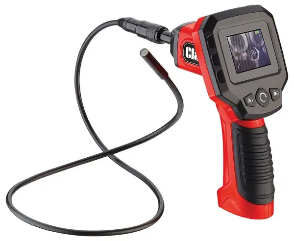 Clarke CIC2410 Inspection Camera with 9mm Lens, 1m Probe