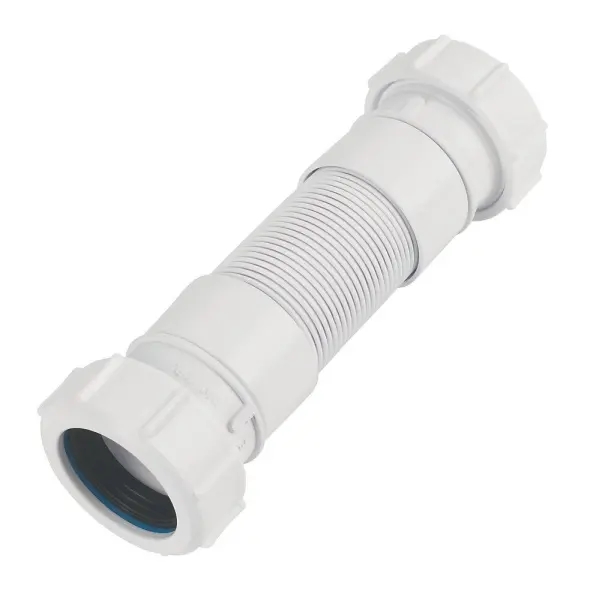 McAlpine FLEXICON3 Flexible Connector, White, 32 mm