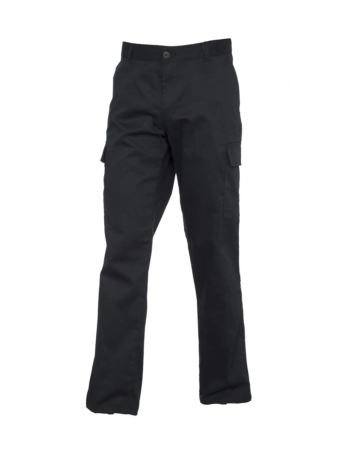 Uneek Women's Cargo Trousers, Polycotton, Black, Size 18