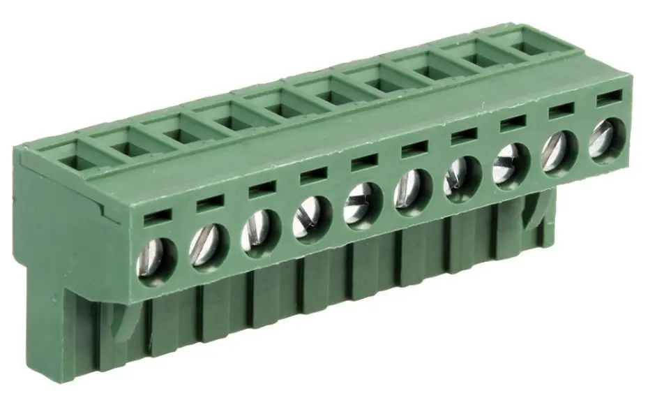 MULTICOMP PRO 10-Way Pluggable Terminal Block, 16A, 5mm Pitch