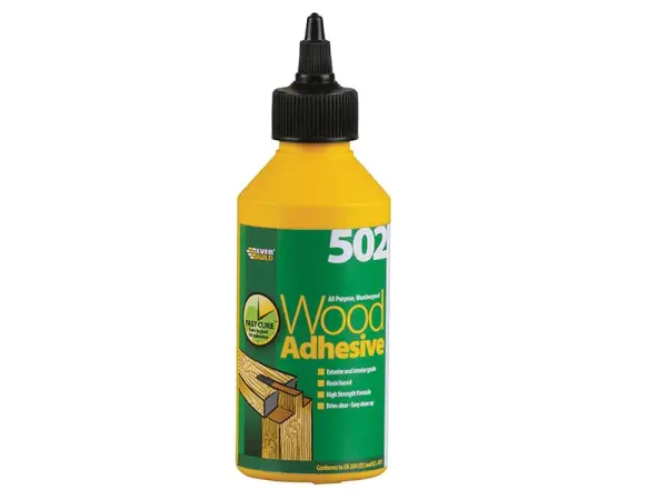 Everbuild Sika 502 All-Purpose Weatherproof Wood Adhesive, 1 Litre