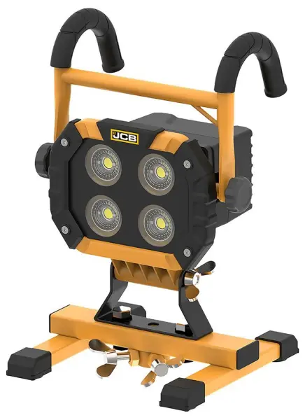 JCB 40W LED Rechargeable Floodlight 4000lm IP65