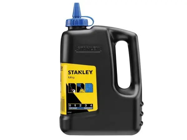 STANLEY Blue Chalk Refill 1.1kg for Chalk Lines