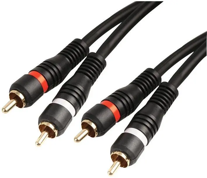 PRO SIGNAL - Sreang RCA Fir go Fir, 3m, Gorm