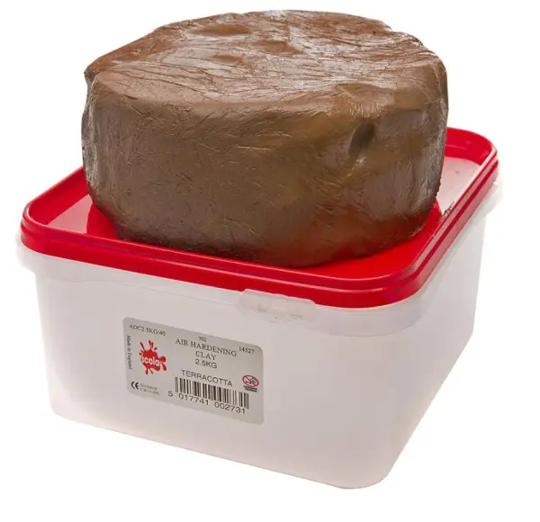 SCOLAQUIP Μη Τοξικός Απλώρας Πηλός 2.5kg, Τερρακότα