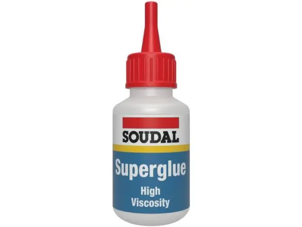 Soudal HV Superlijm - Hoge viscositeit, 20g