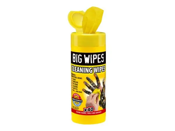 Big Wipes Toallitas Limpiadoras Antivirales, Bote de 40