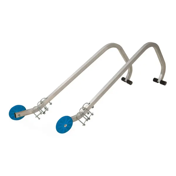 Silverline Roof Ladder Hooks Kit, Aluminium, 1015mm