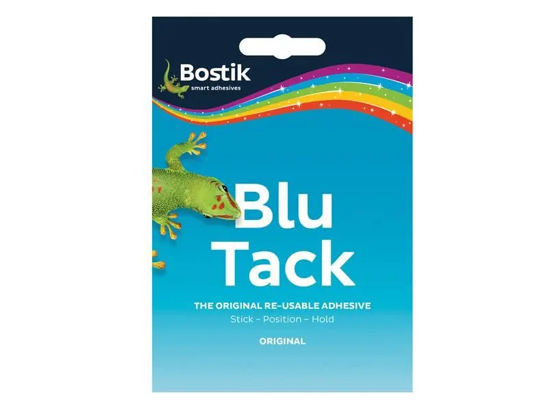Bostik Blu Tack® Pacote Prático, Adesivo Reutilizável, 60g