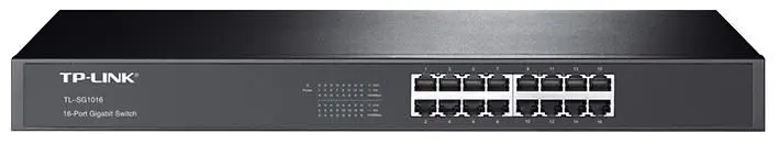 TP-LINK 16 Ports Switch Gigabit, Montage Bureau/Rack
