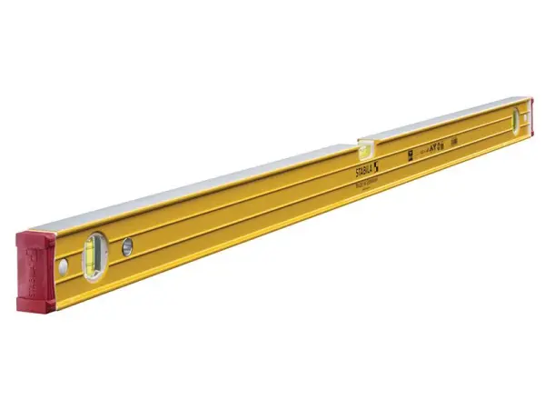 Stabila 96-2-120 Wasserwaage mit 3 Libellen, 122cm